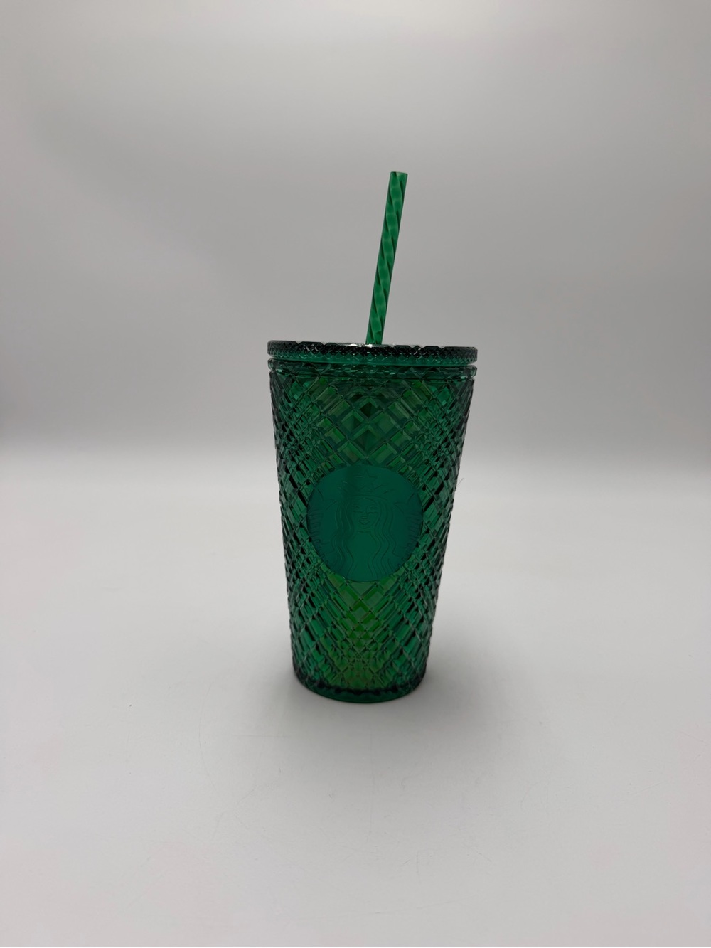 Starbucks Spring 2022 Emerald Green Jeweled Tumbler Grande 16 Oz
